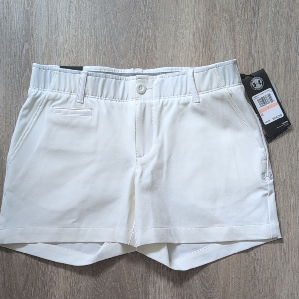 Under Armour Women's White Shorts